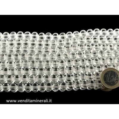 Collana di lanterna di cristallo di rocca