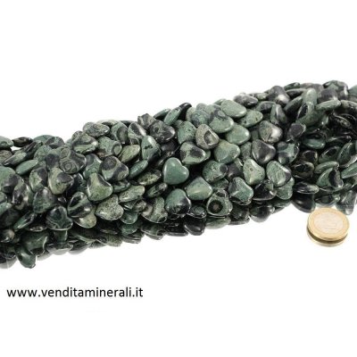 Collana in cuore di kambaba