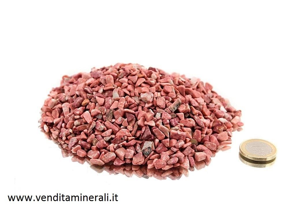 Pietre di thulite burattate - 0,5 kg