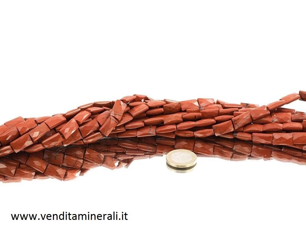 Collana di diaspro rosso