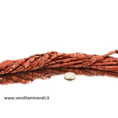 Collana di diaspro rosso