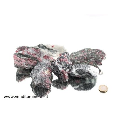 Pietre ruvide Eudialyt - 1 kg