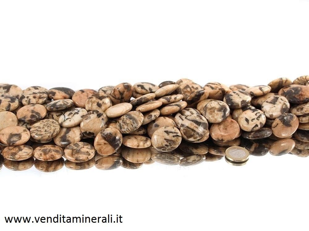 Chaintrang Schriftgranit Button XL