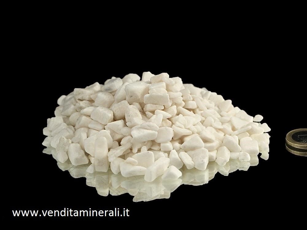 Mini pietre burattate di barite - 1 kg
