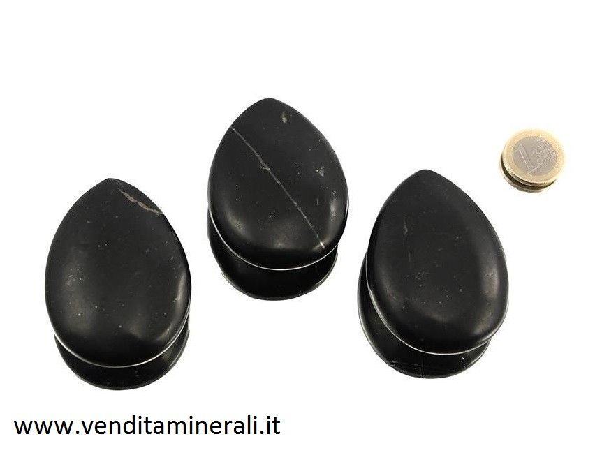 Goccia di pietra ollare Shungite