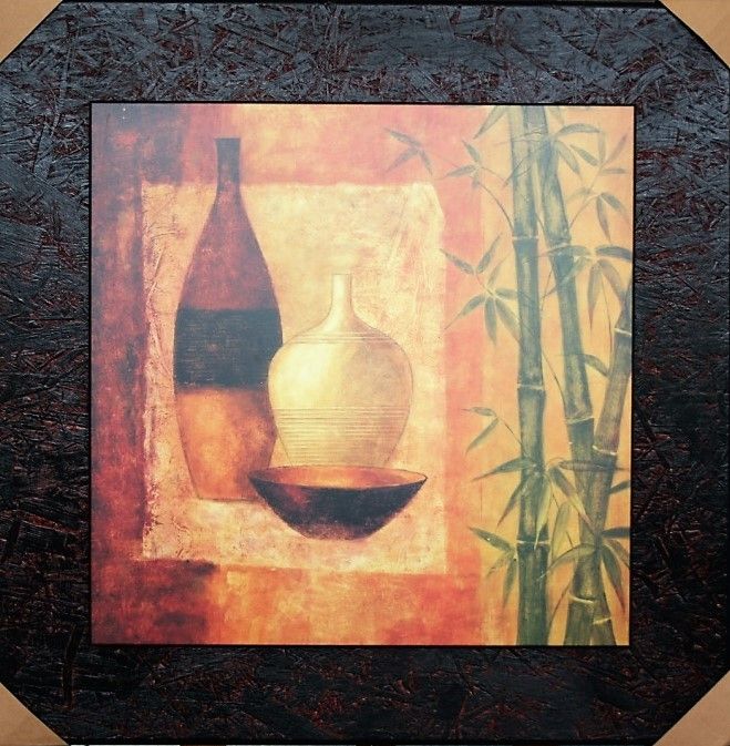 QUADRO VASI ETNICI FALSI D'AUTORE