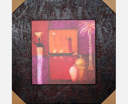 QUADRO MAMMA AFRICA FALSI D'AUTORE