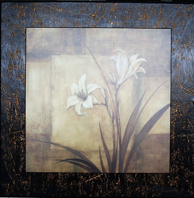 QUADRO KWIATY di HERVE LIBAUD FALSI D'AUTORE