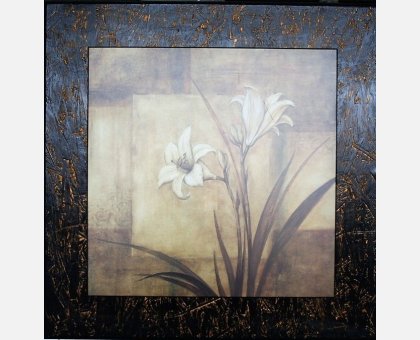 QUADRO KWIATY di HERVE LIBAUD FALSI D'AUTORE