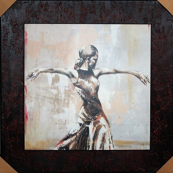 QUADRO PASION GITANA di MANOLO TENA FALSI D'AUTORE