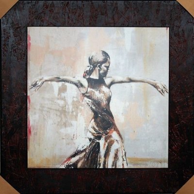 QUADRO PASION GITANA di MANOLO TENA FALSI D'AUTORE