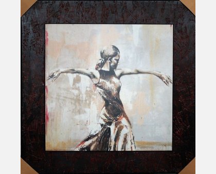 QUADRO PASION GITANA di MANOLO TENA FALSI D'AUTORE