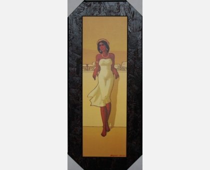 QUADRO RITRATTO DI UNA DONNA FALSI D'AUTORE