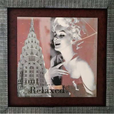 QUADRO MARILYN di GERY LUGER FALSI D'AUTORE