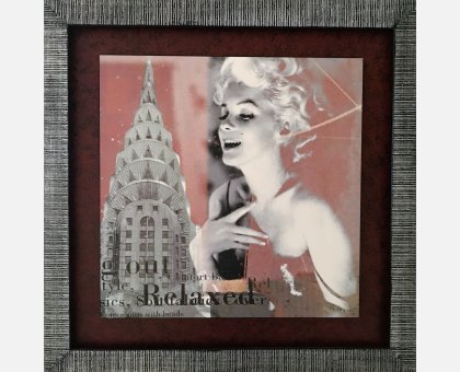 QUADRO MARILYN di GERY LUGER FALSI D'AUTORE
