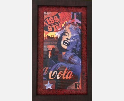 QUADRO POP ART MARILYN COCA COLA FALSI D'AUTORE