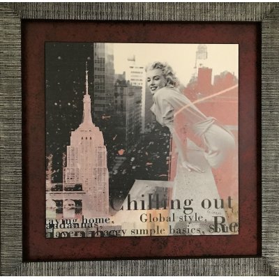 QUADRO MARILYN MONROE TV FALSI D'AUTORE