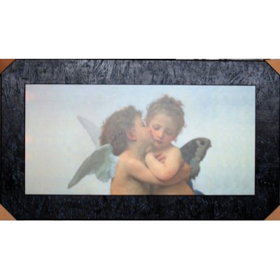 QUADRO AMORE E PSICHE BAMBINI di BOUGUEREAU FALSI D'AUTORE