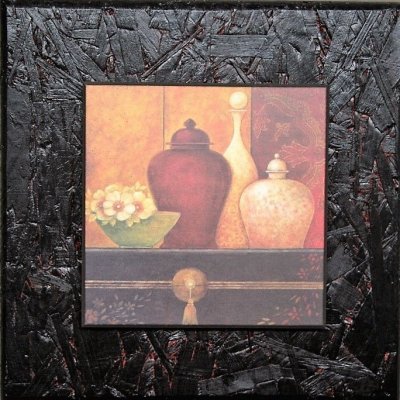 QUADRO VASI SACRI FALSI D'AUTORE