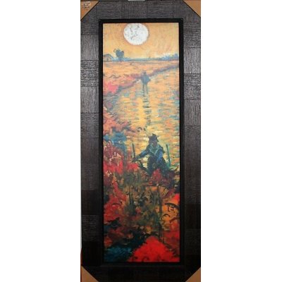 QUADRO RED VINEYARD AT ARLES di VAN GOGH FALSI D'AUTORE