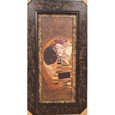QUADRO IL BACIO di GUSTAV KLIMT FALSI D'AUTORE