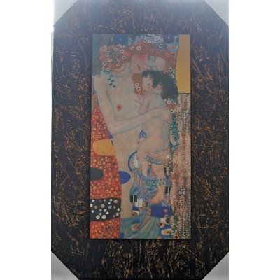 QUADRO MADRE E FIGLIO di GUSTAV KLIMT FALSI D'AUTORE