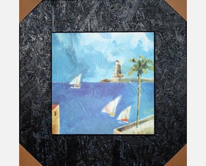 QUADRO GRAN CANARIA FALSI D'AUTORE