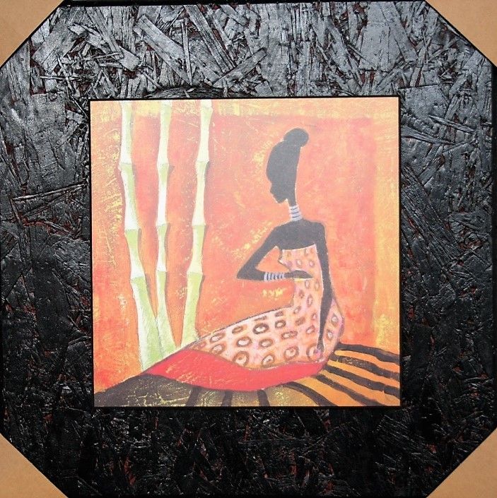 QUADRO TRIBAL FASHION FALSI D'AUTORE