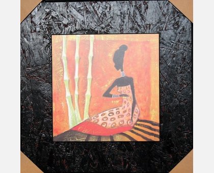 QUADRO TRIBAL FASHION FALSI D'AUTORE