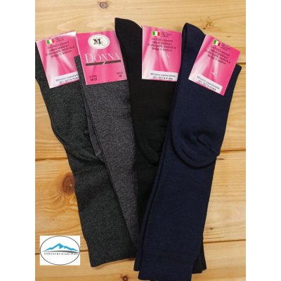 CALZETTONE ARTIGIANALE LANA E SETA DA DONNA