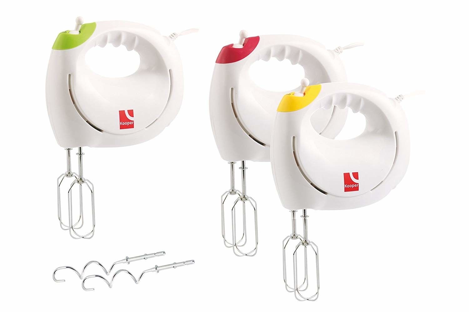 Kooper 2175884 Sbattitore Elettrico, Fucsia/Verde/ Giallo