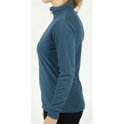 MAGLIA IN MICROPILE C/COLLO ALTO E ZIP INTERA AST