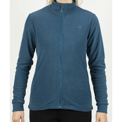 MAGLIA IN MICROPILE C/COLLO ALTO E ZIP INTERA AST