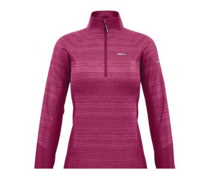 POWER-STRETCH TECNICO MEZZA ZIP DONNA REDELK