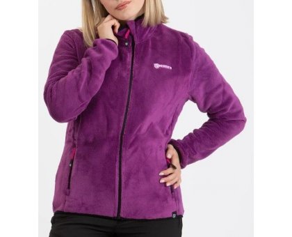 CIVETTA PILE DONNA FULL ZIP IN CORAL