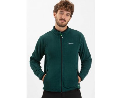 ELVIO GIACCA PILE FULL ZIP ELASTICIZZATA IN WAFFLE PILE