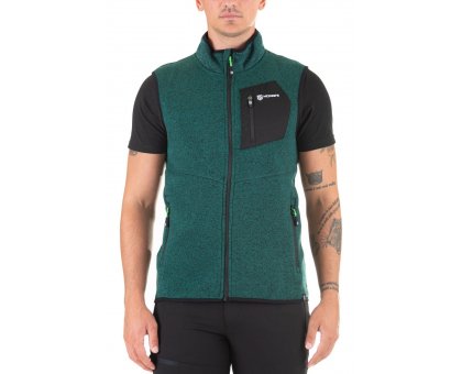 PELMO SMANICATO UOMO IN KNITTED POLAR