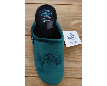 CIABATTE DONNA INVERNALI SMERALDO FLY FLOT