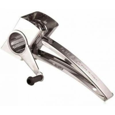 OMAC S.R.L. Grattugia a Rullo Manuale Acciaio Inox Gratta Formaggio a Manovella