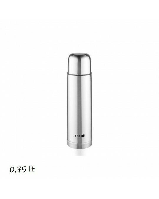 Bottiglia Thermos Isolante Acciaio Inox 0,75 lt