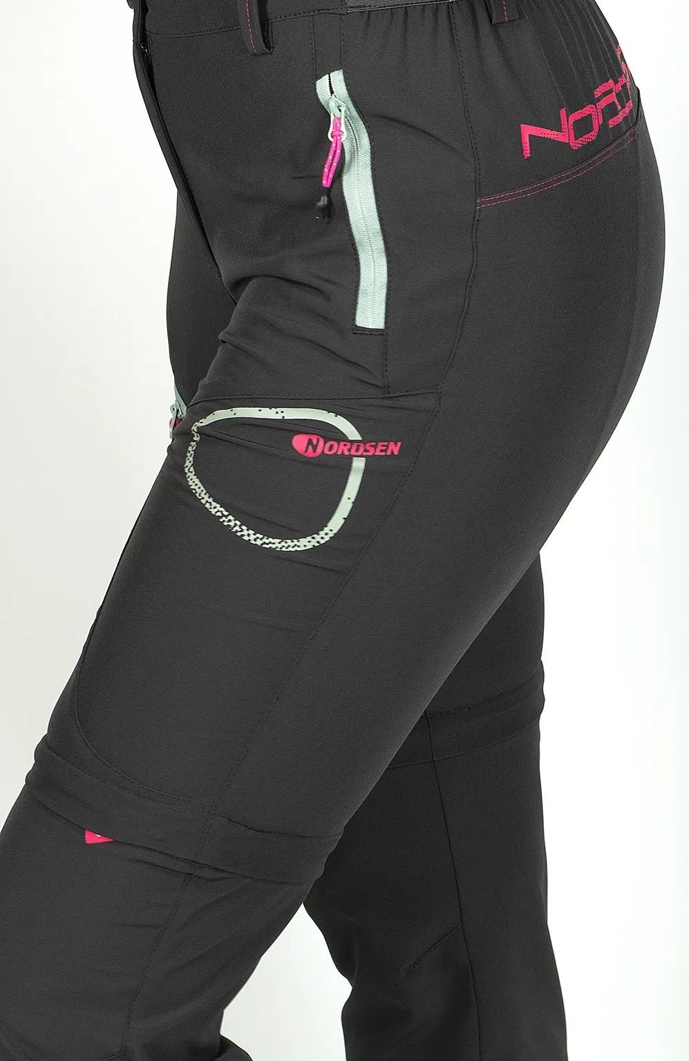 PANTALONI DONNA CON GAMBE STACCABILI COWSLIP NORDSEN