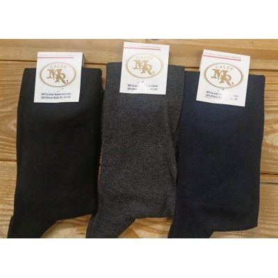 CALZETTONE UOMO LANA E SETA