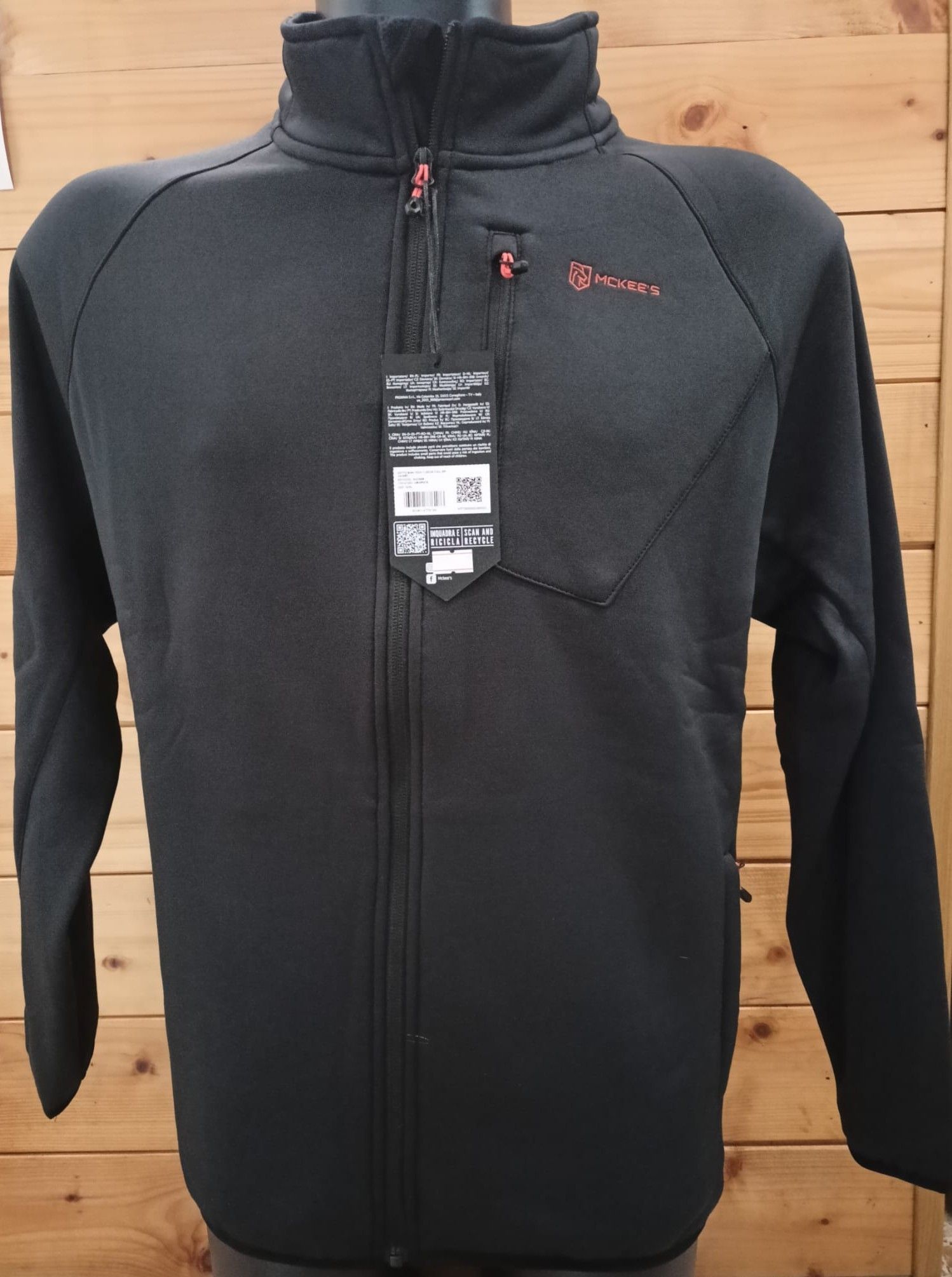 PILE GIACCA SOFT-SHELL DOTTO MCKEE'S