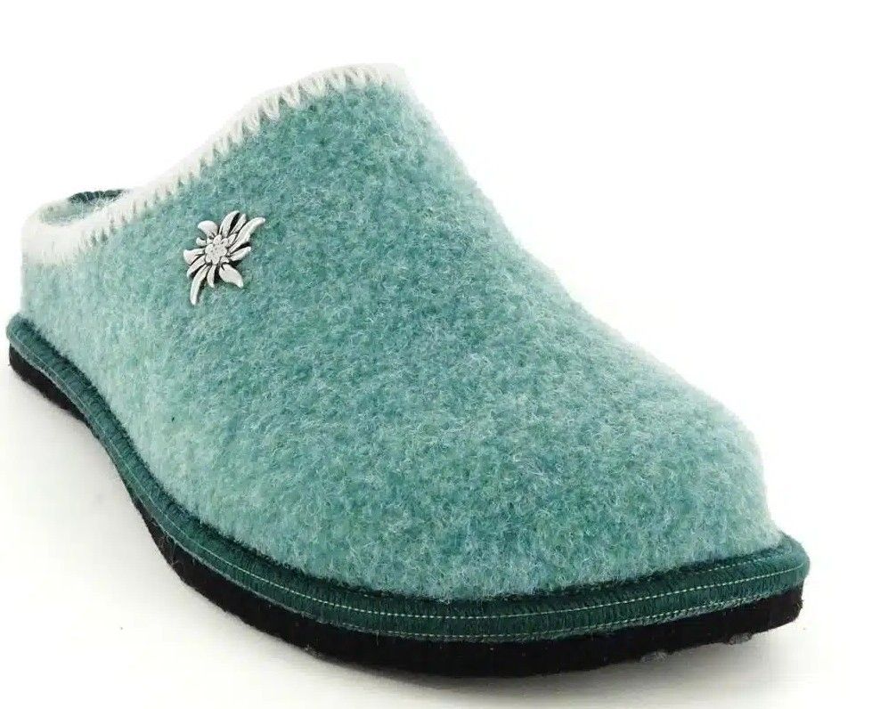 CIABATTA DONNA ALPENFUSS VERDE INVERNALE