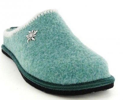 CIABATTA DONNA ALPENFUSS VERDE INVERNALE