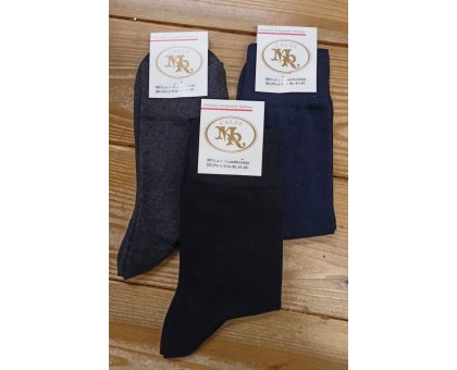 CALZINO UOMO 80%LANA 20% PURA SETA