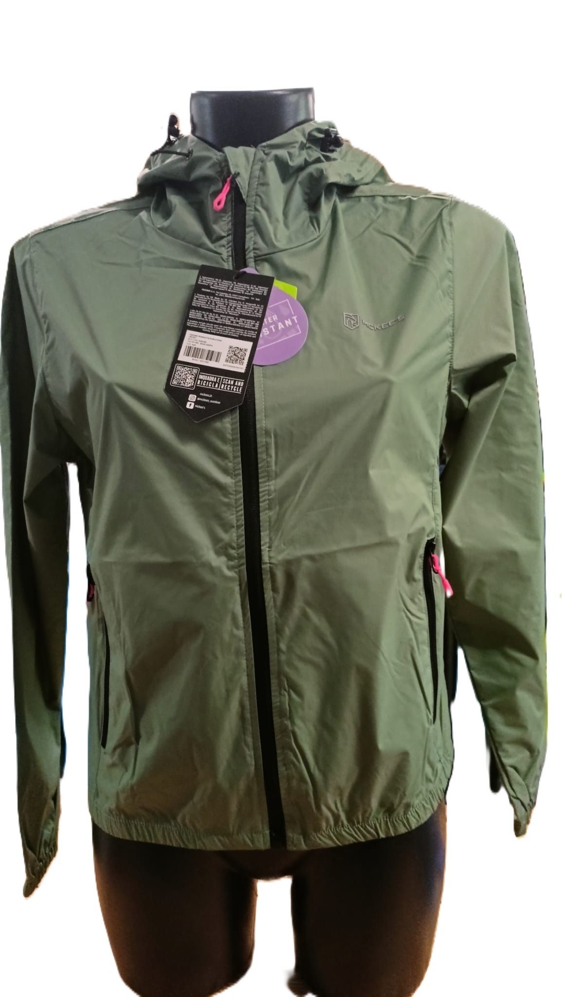 GIACCA WATER RESISTANT CERVINO DONNA MCKEE'S