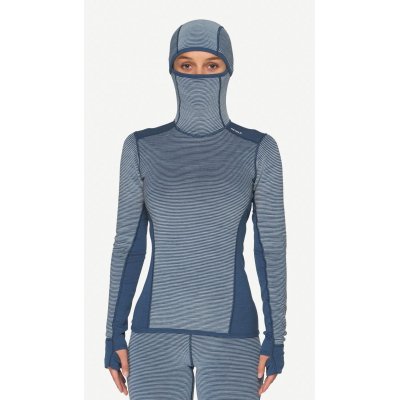 Maglioa con cappuccio Reverso in lana merino da donna Devold