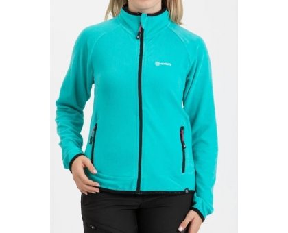 Saponaria - Pile Stretch Donna Full Zip in Waffle Fleece