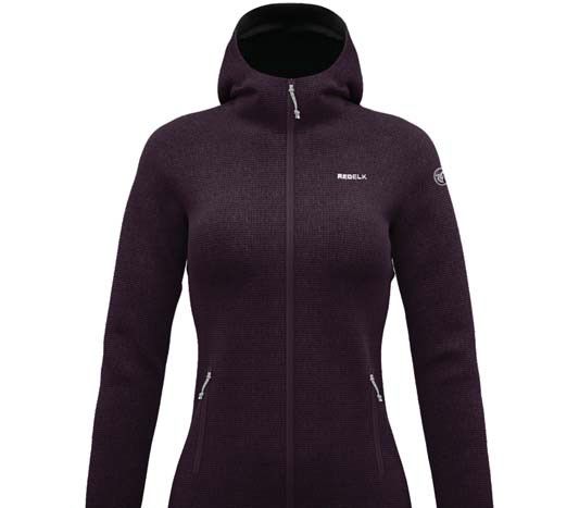 GIACCA IN LANA ANTIVENTO CON CAPPUCCIO BRIGIT REDELK